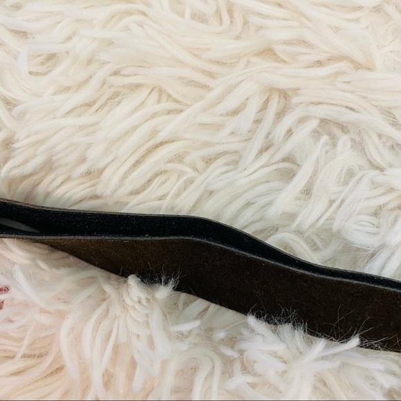 Brown Microsuede Turquoise Beads Fringe Tie Belt Adjustable Sizing 47” total - Picture 7 of 12